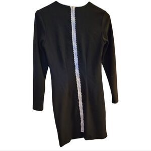 Donna Ricco New York Little Black Dress with Lace Detail Size 4​